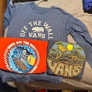 Vans Kids shirt bundle